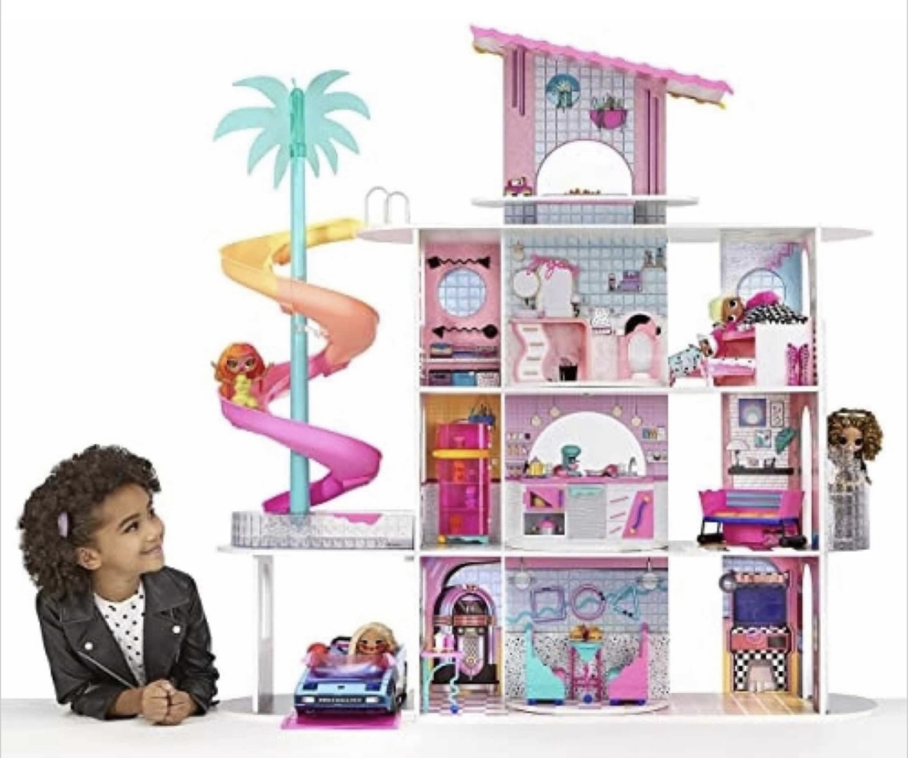 L.o.l. Surprise  Omg Casa De Madera Con Sorpresas  Más De 85 Pzas 