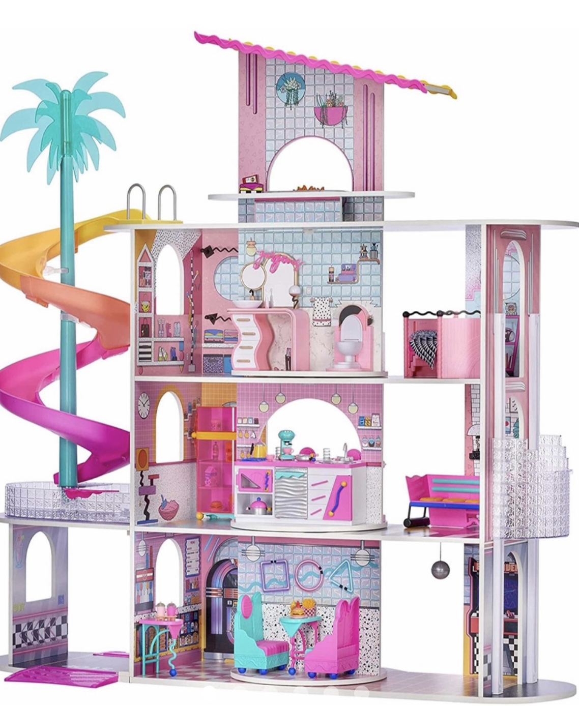 L.o.l. Surprise  Omg Casa De Madera Con Sorpresas  Más De 85 Pzas 