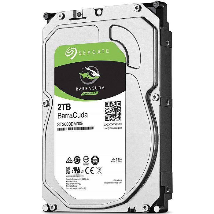 Disco Duro Interno Seagate Barracuda 3.5'', 2TB, SATA III