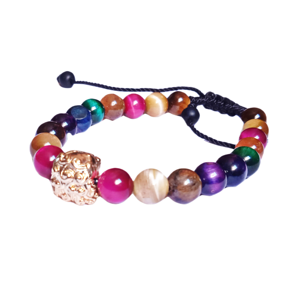 Pulsera Dragón Ágata de Colores EZOR