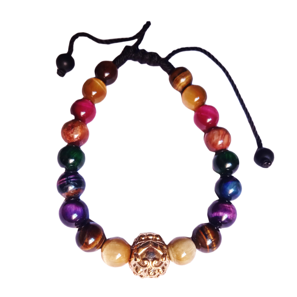 Pulsera Dragón Ágata de Colores EZOR