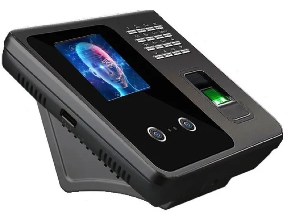 Reloj Checador Facial Y Huella 1000 Rostros Usb con Software de Asistencia