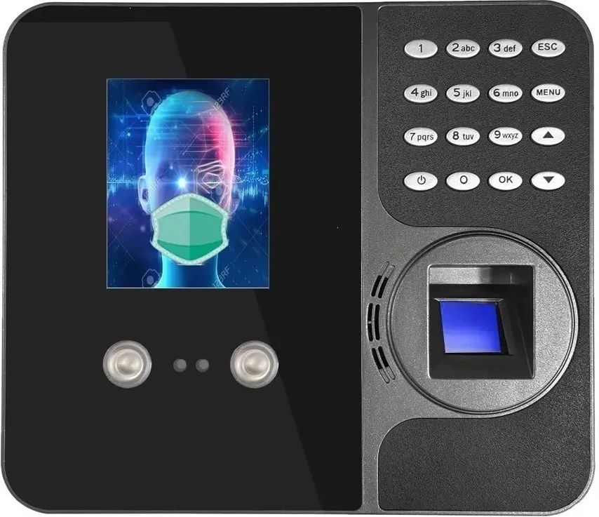 Reloj Checador Facial Y Huella Red Ethernet Internet Mem Usb