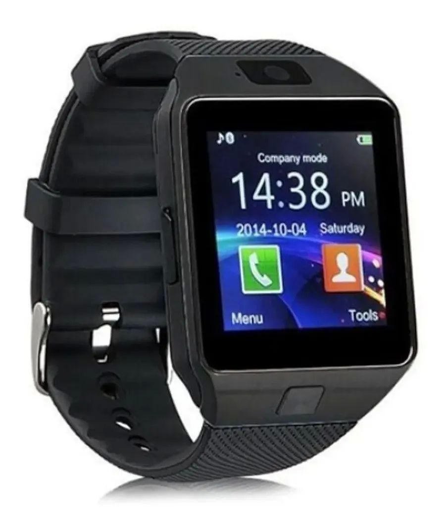 Smartwatch Reloj Inteligente Dz09 Camara Bluetooth Sim Sd Para Llamadas