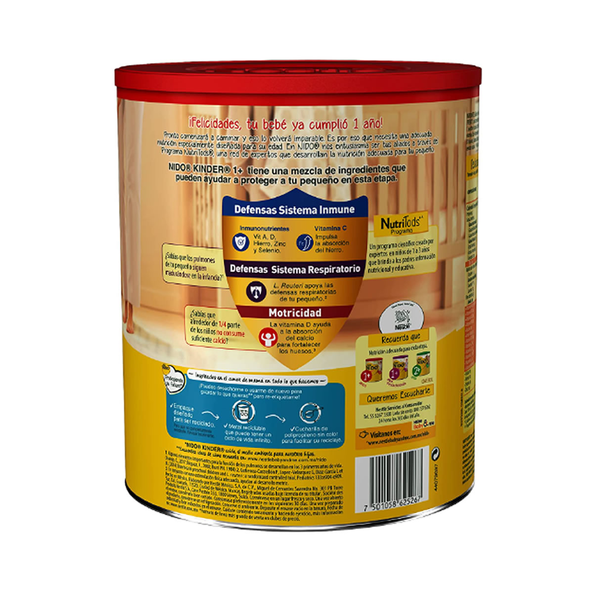 Nido Kinder Leche en Polvo 2.5 kg