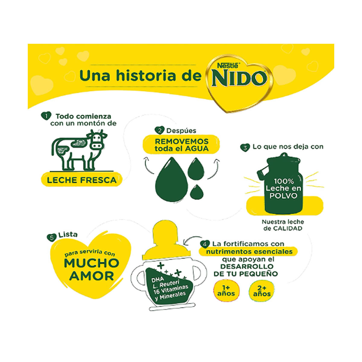 Nido Kinder Leche en Polvo 2.5 kg