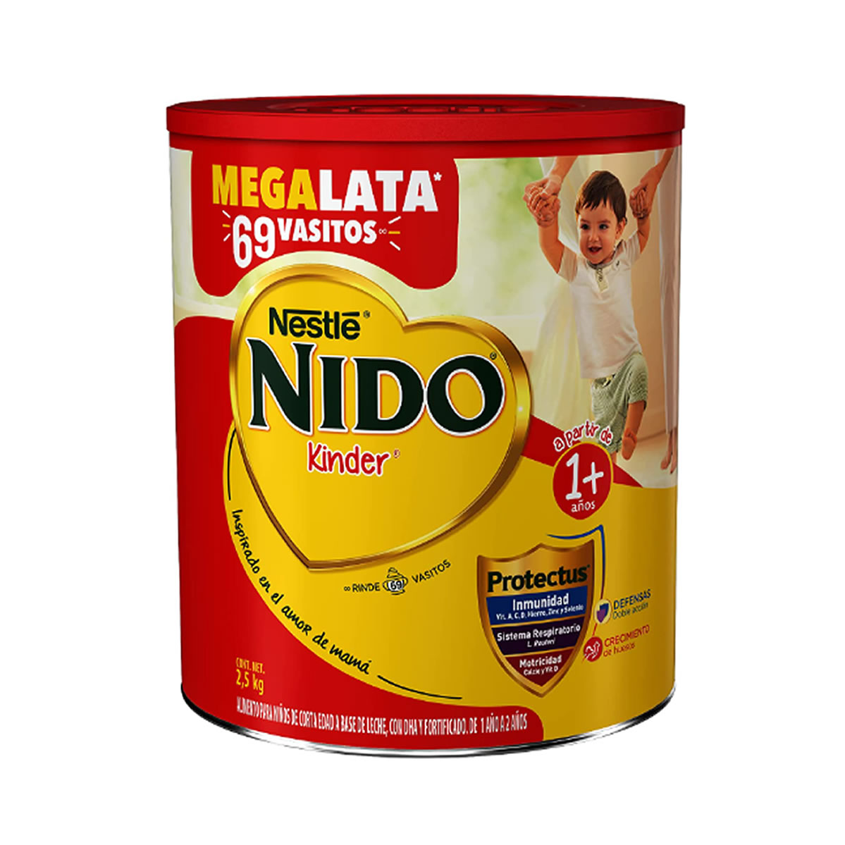 Nido Kinder Leche en Polvo 2.5 kg
