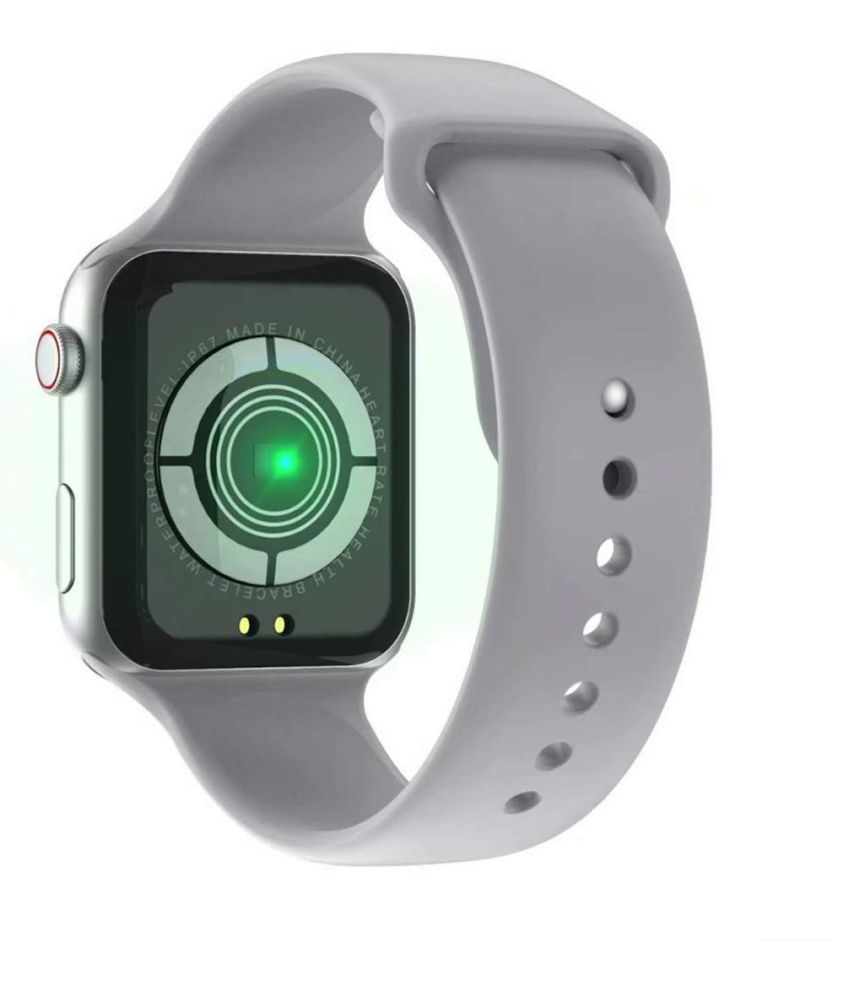 Reloj Inteligente Smartwatch Blanco bluetooth con redes sociales