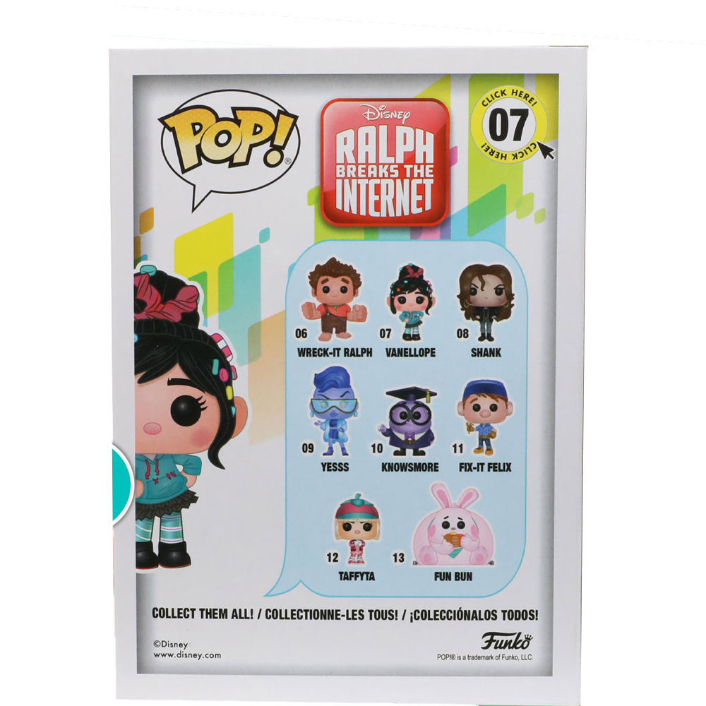 Funko Pop Disney: Wreck- It Ralph 2- Vanellope #07