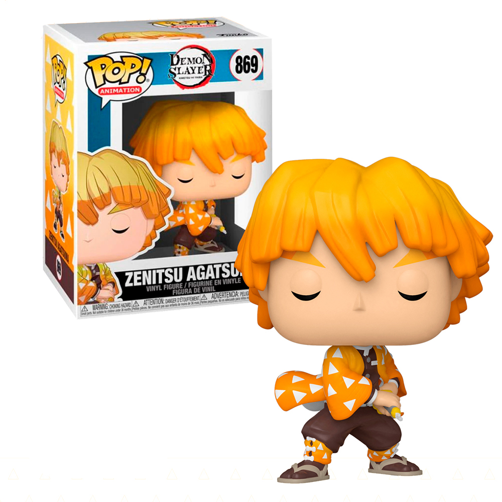 Funko Pop Demon Slayer- Zenitsu Agatsuma #869