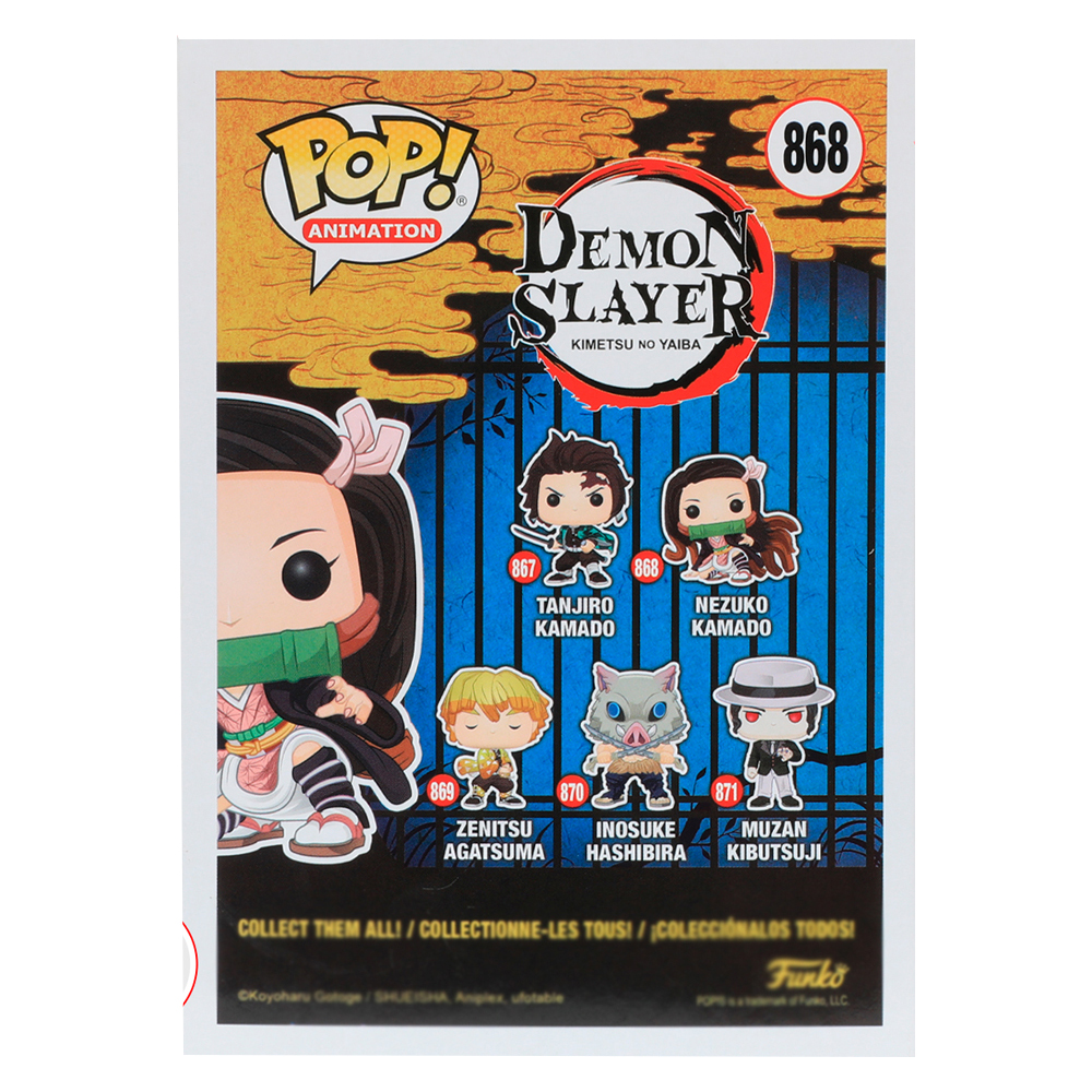 Funko Pop! Animation:Demon Slayer- Nezuko Kamado #868