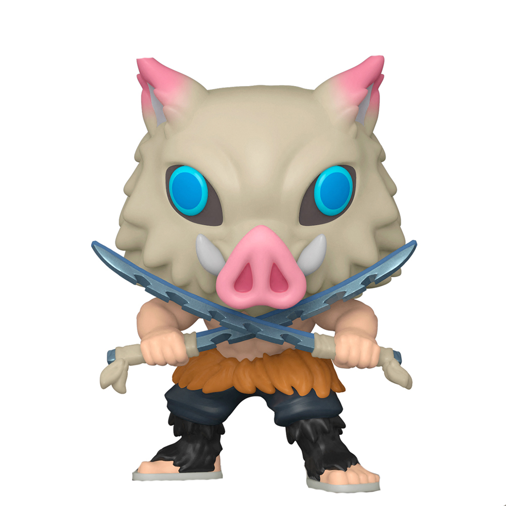 Funko Pop Demon Slayer- Inosuke Hashibira #870 con Protector de Acrilico
