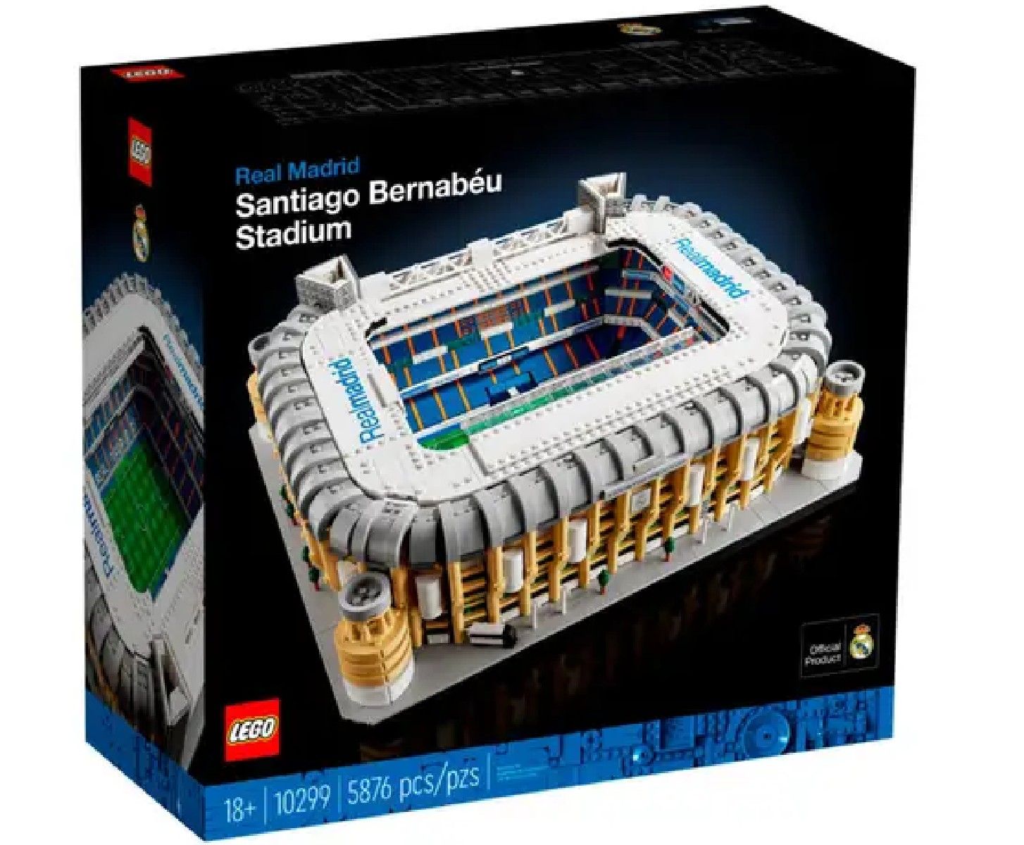 Lego Estadio del Real Madrid Santiago Bernabéu