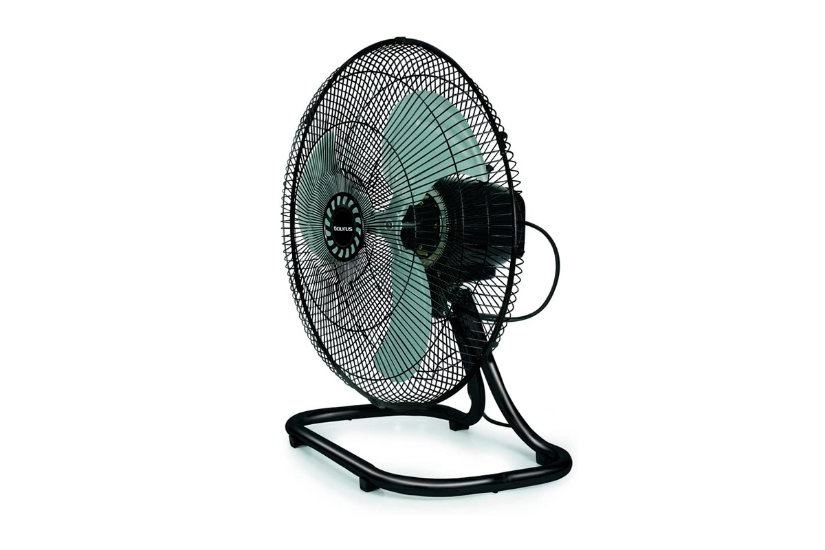 VENTILADOR DE PEDESTAL 3 EN 1 NEGRO TAURUS MODELO MARTE