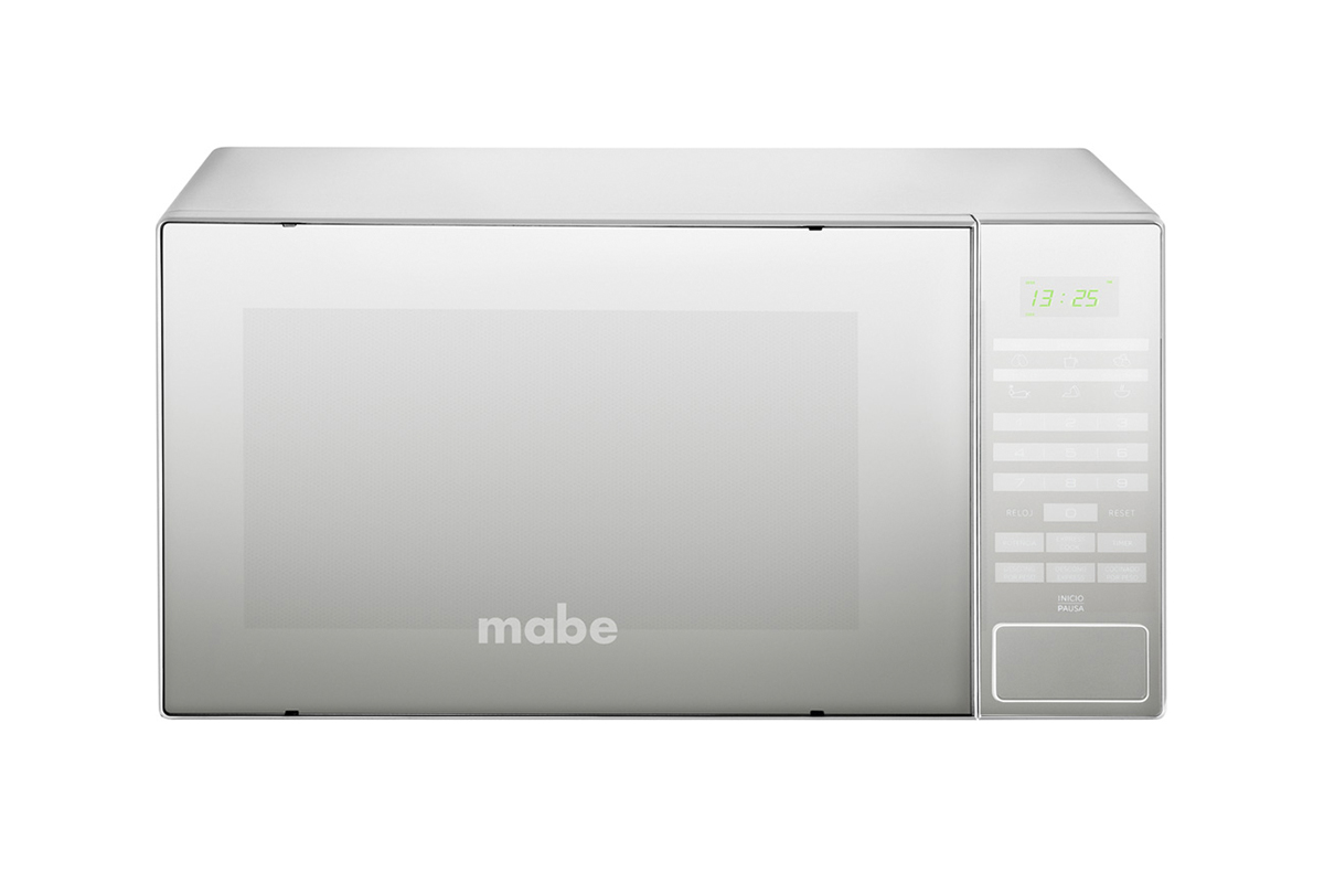 HORNO MICROONDAS 1.1P3 ESPEJO SILVER MABE MODELO HMM111BS