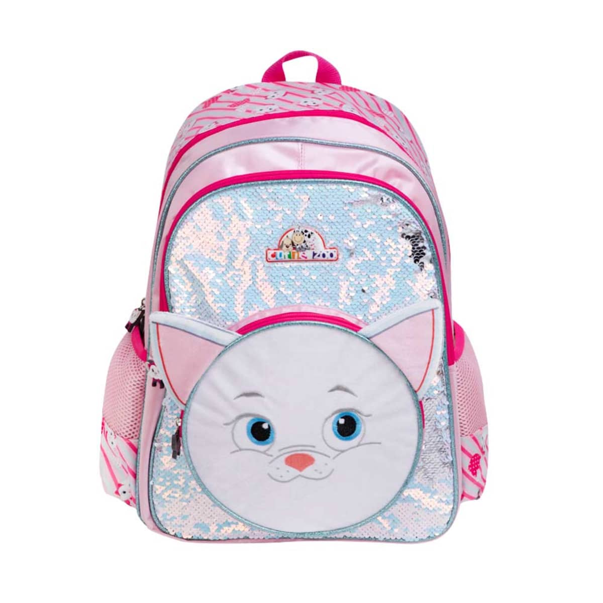 Mochila Escolar Backpack Cutie Zoo colror Rosa para Niña Z512 872545