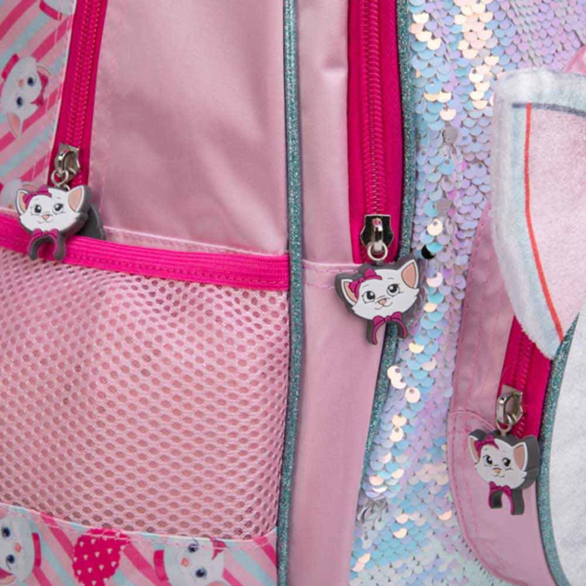 Mochila Escolar Backpack Cutie Zoo colror Rosa para Niña Z512 872545