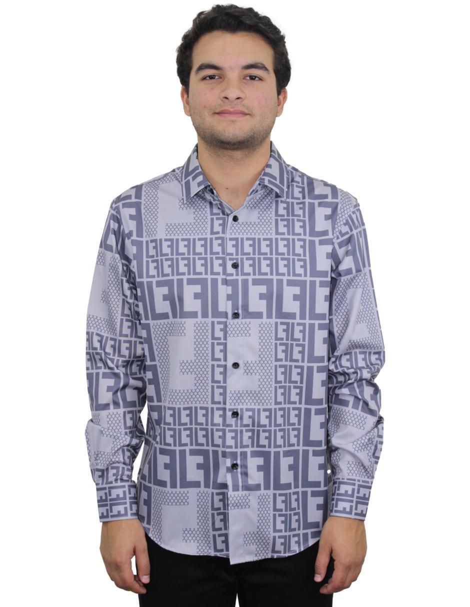 Camisa Para Hombre Marca Pavini LS022-013-10