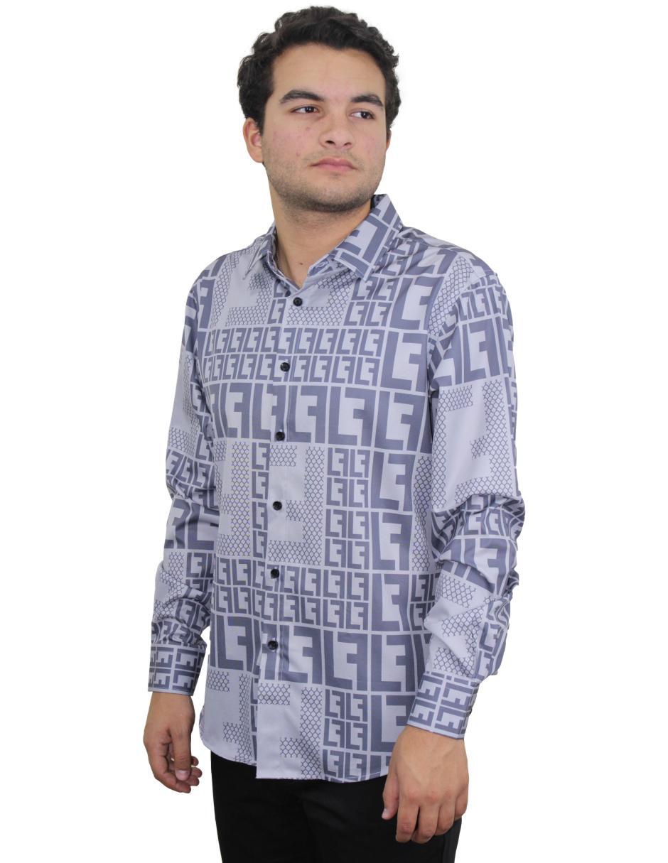 Camisa Para Hombre Marca Pavini LS022-013-10