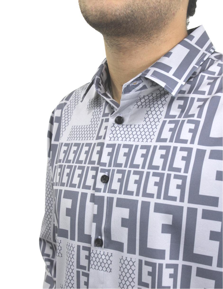 Camisa Para Hombre Marca Pavini LS022-013-10