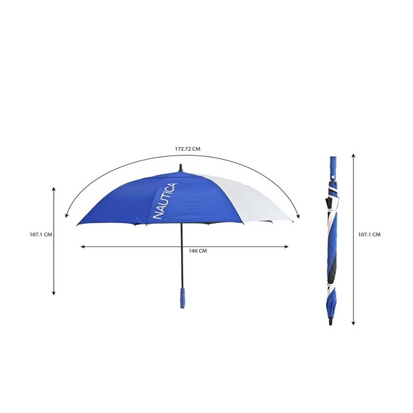 Sombrillas Nautica con 2 piezas Azul