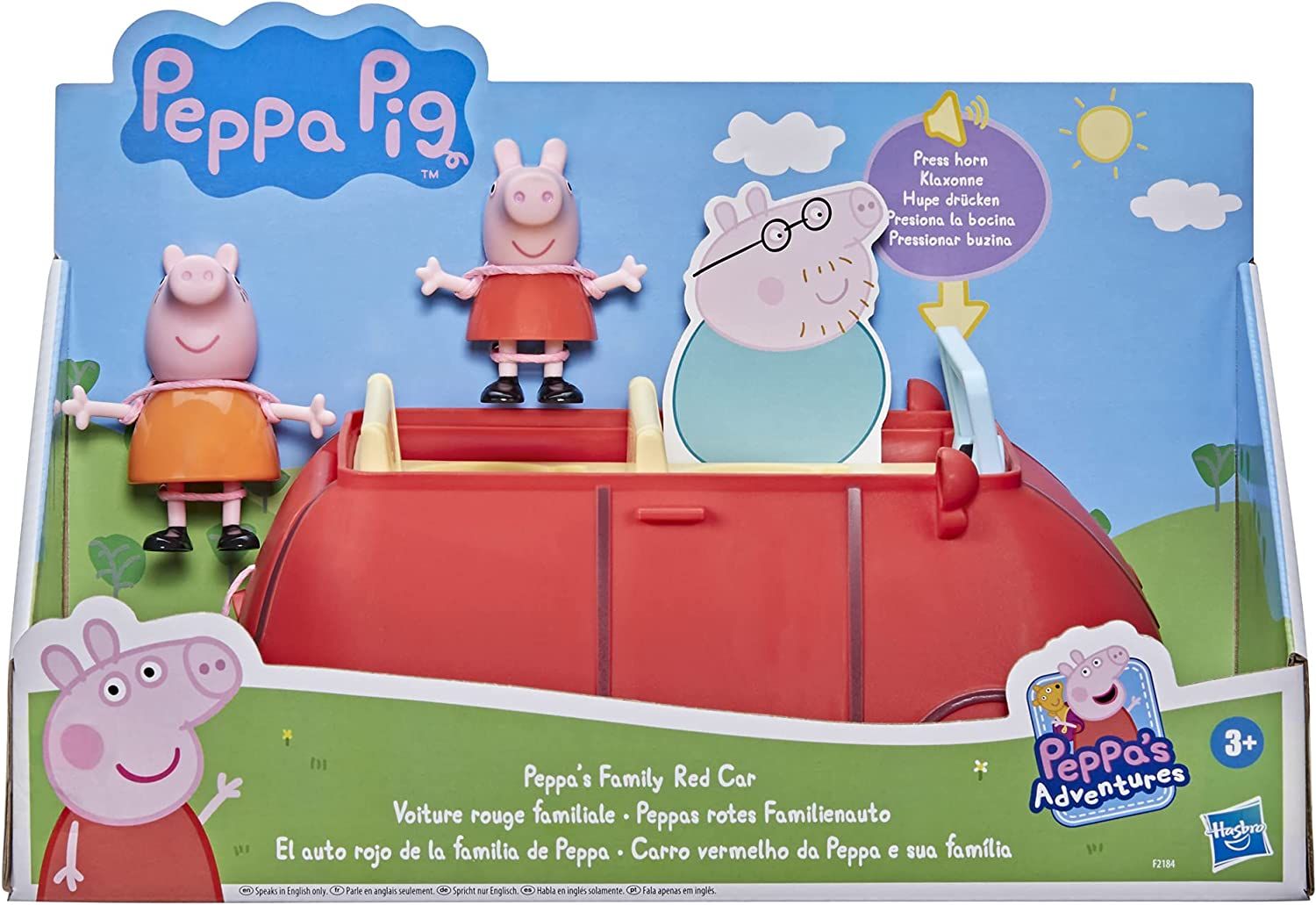 Peppa Pig  El Auto Rojo de la Familia de Peppa