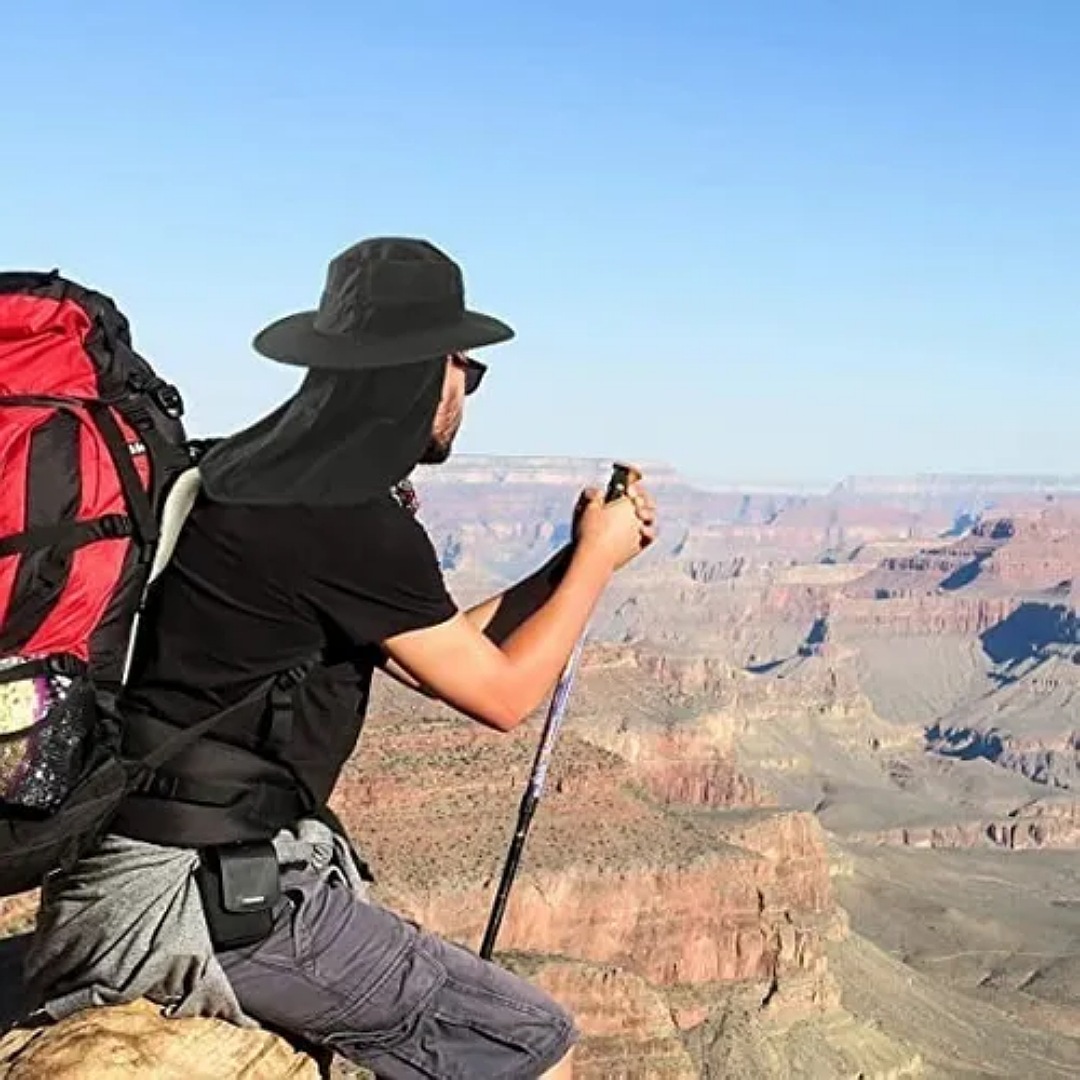 Sombrero Para El Sol Con Proteccion Para Cuello Y Cara