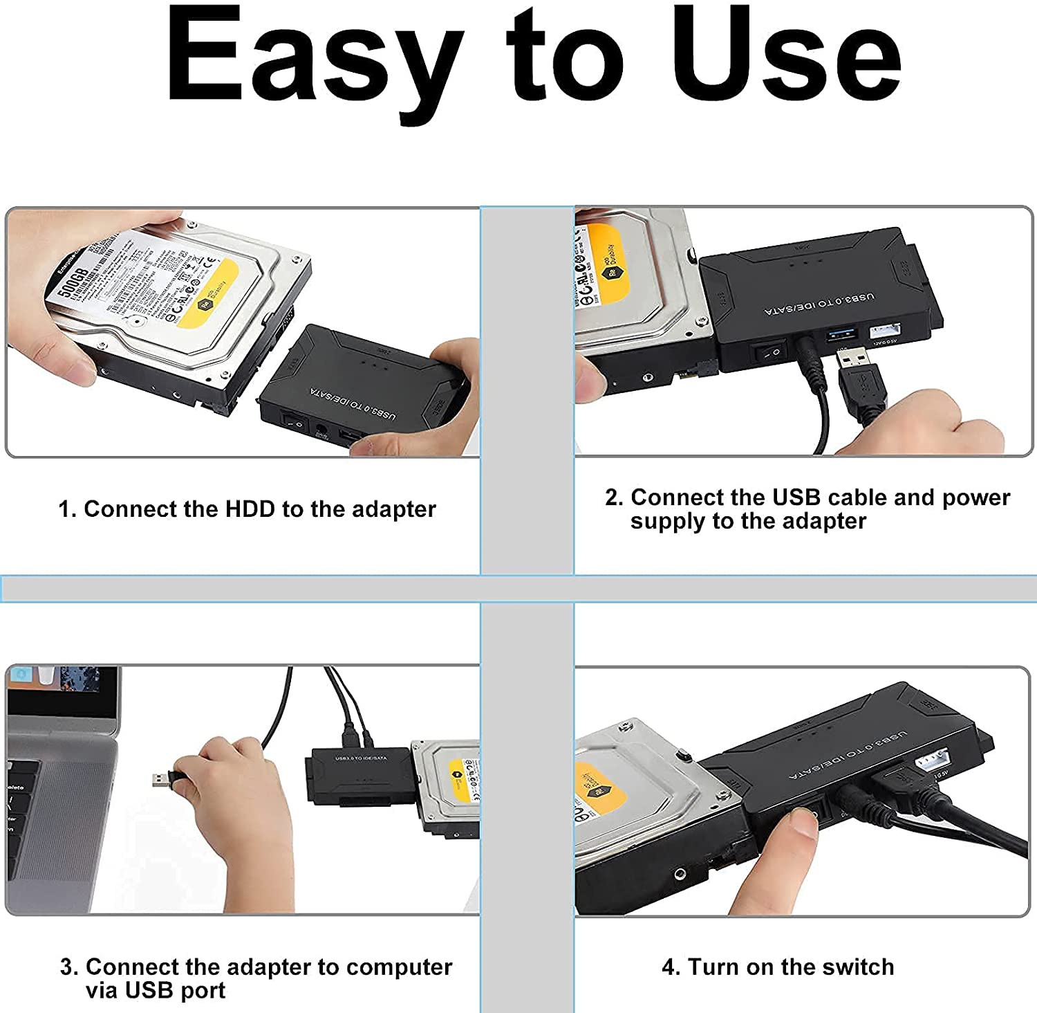 Lector de discos duros alta velocidad 3.0