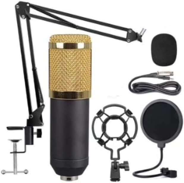 Kit Profesional Microfono Condensador Grabación Estudio ktv