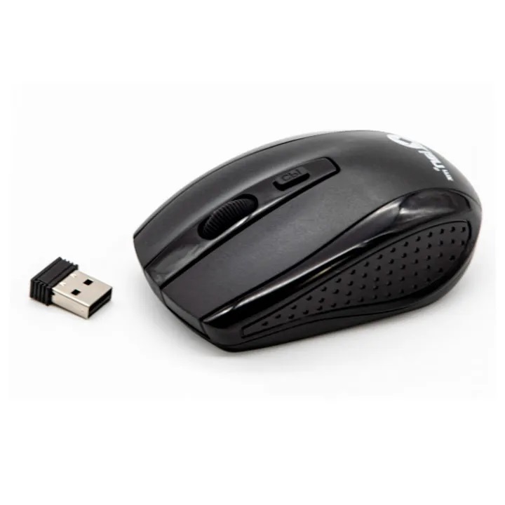 MOUSE INALAMBRICO QIAN DIAN OPTICO USB  NEGRO (QAMI18001)