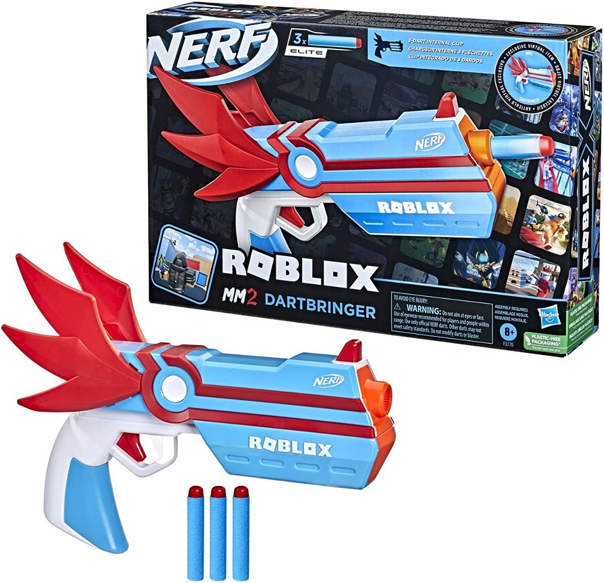 Nerf Lanzador Roblox MM2: Dartbringer