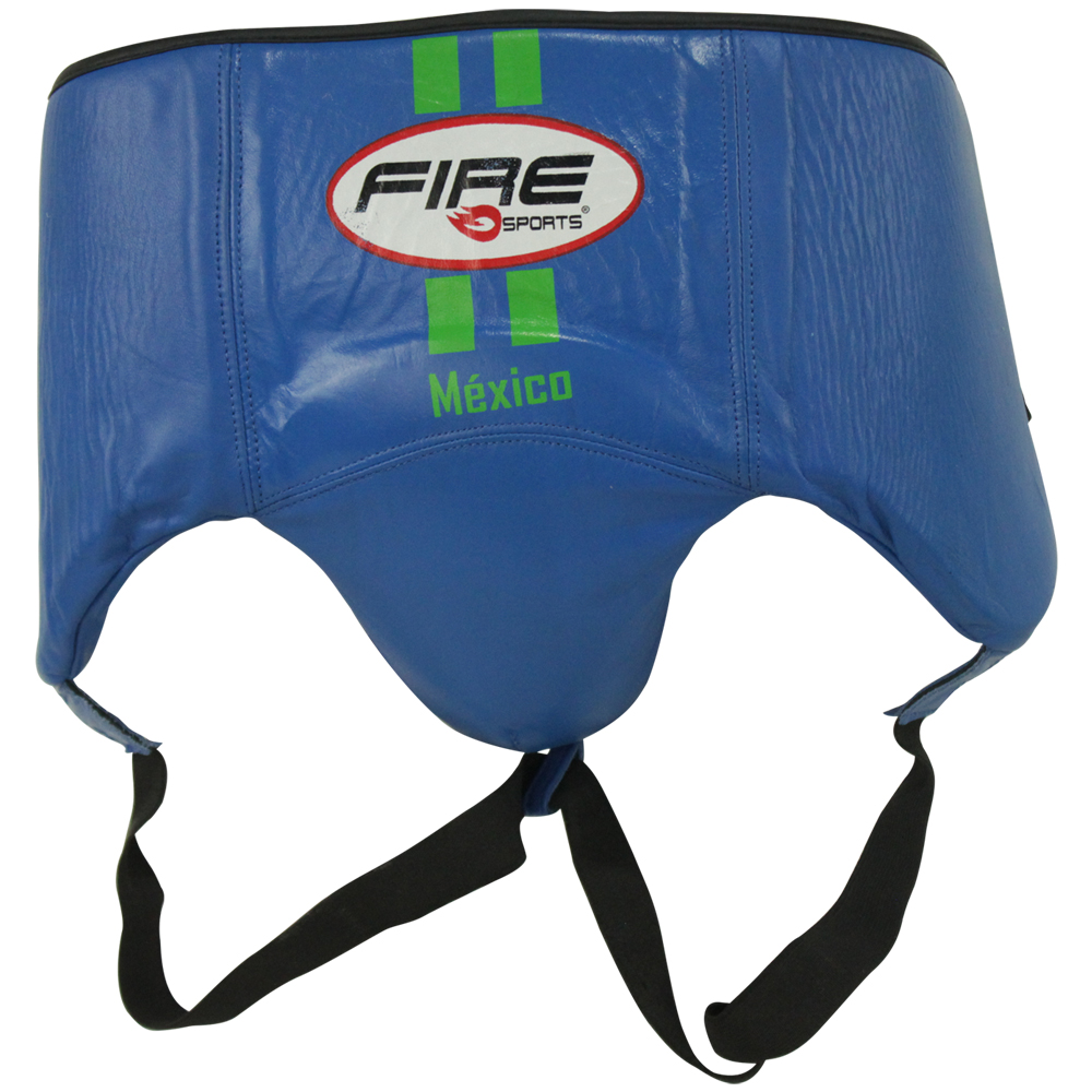 Concha con Riñonera Fire Sports Protector en Piel Varonil Azul