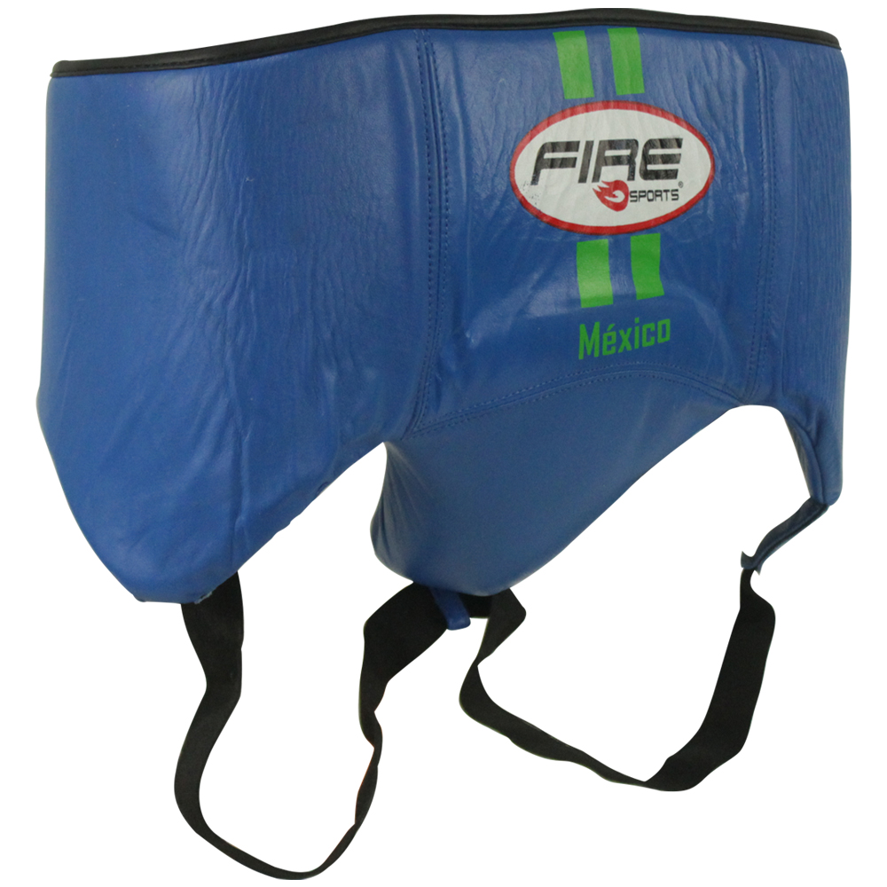 Concha con Riñonera Fire Sports Protector en Piel Varonil Azul