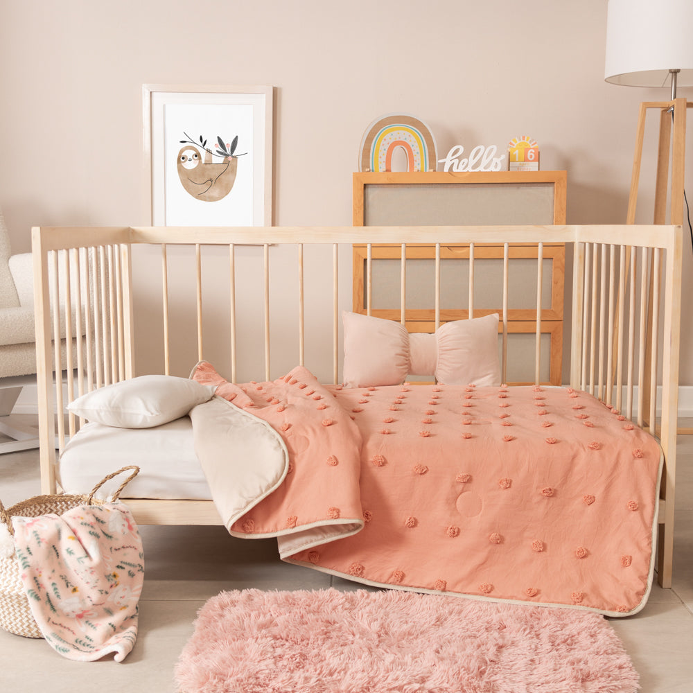 Edredón Baby Voga Roseta Cama Cuna Corral - Vianney