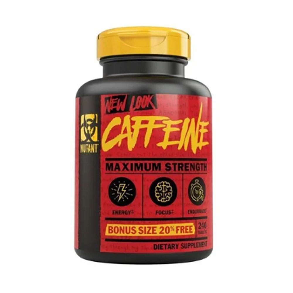 Cafeina Mutant  240 capsula Sport Caffeine Liberación Stay Awake 8h 