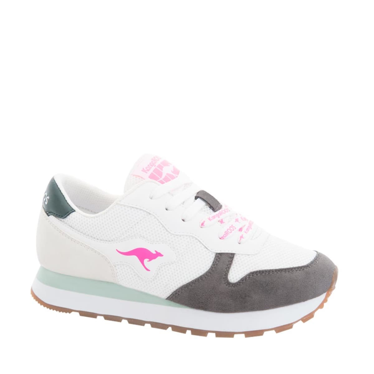 Tenis casuales urbanos para mujer marca Kangaroos, tipo choclo