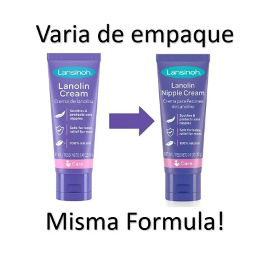 Crema Para Pezones Agrietados O Adoloridos Lanolina Lansinoh