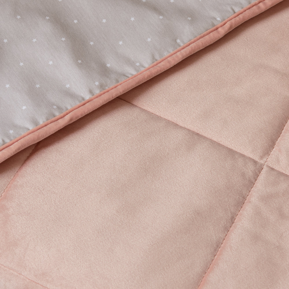 Edredón Baby Voga Rosa Cama Cuna Corral - Vianney 