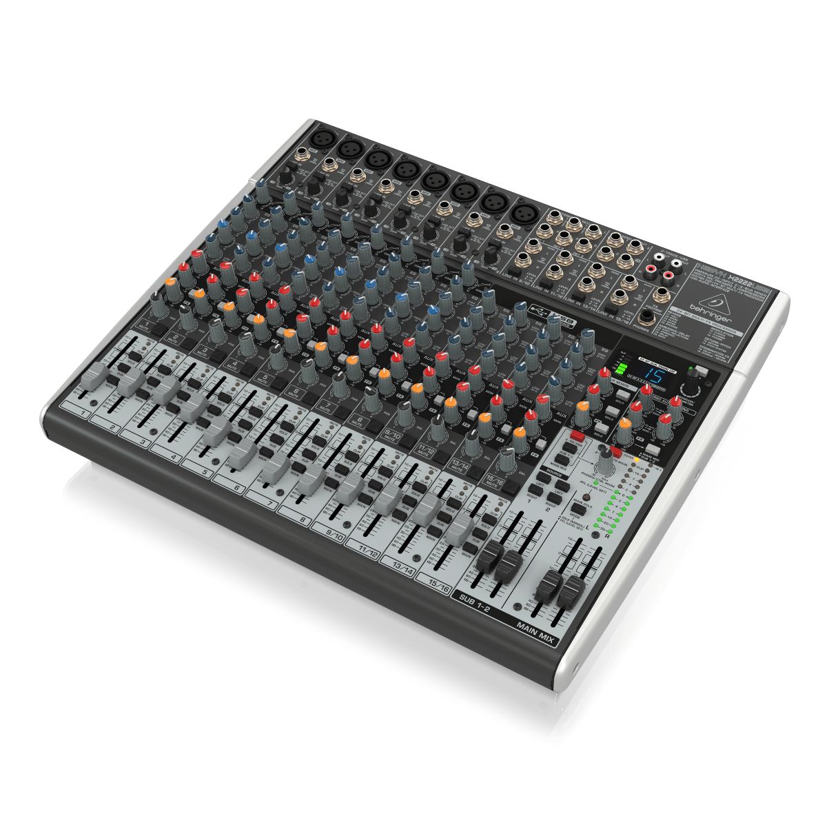 Mezclador Behringer Xenyx X2222usb 16 Canales efectos.
