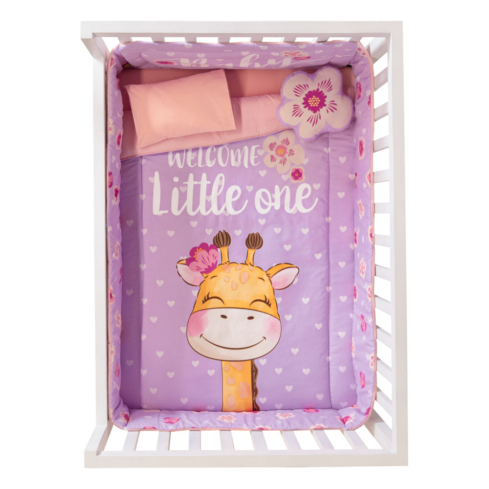 Juego de Cuna Cama Corral Baby Jirafa - Vianney 