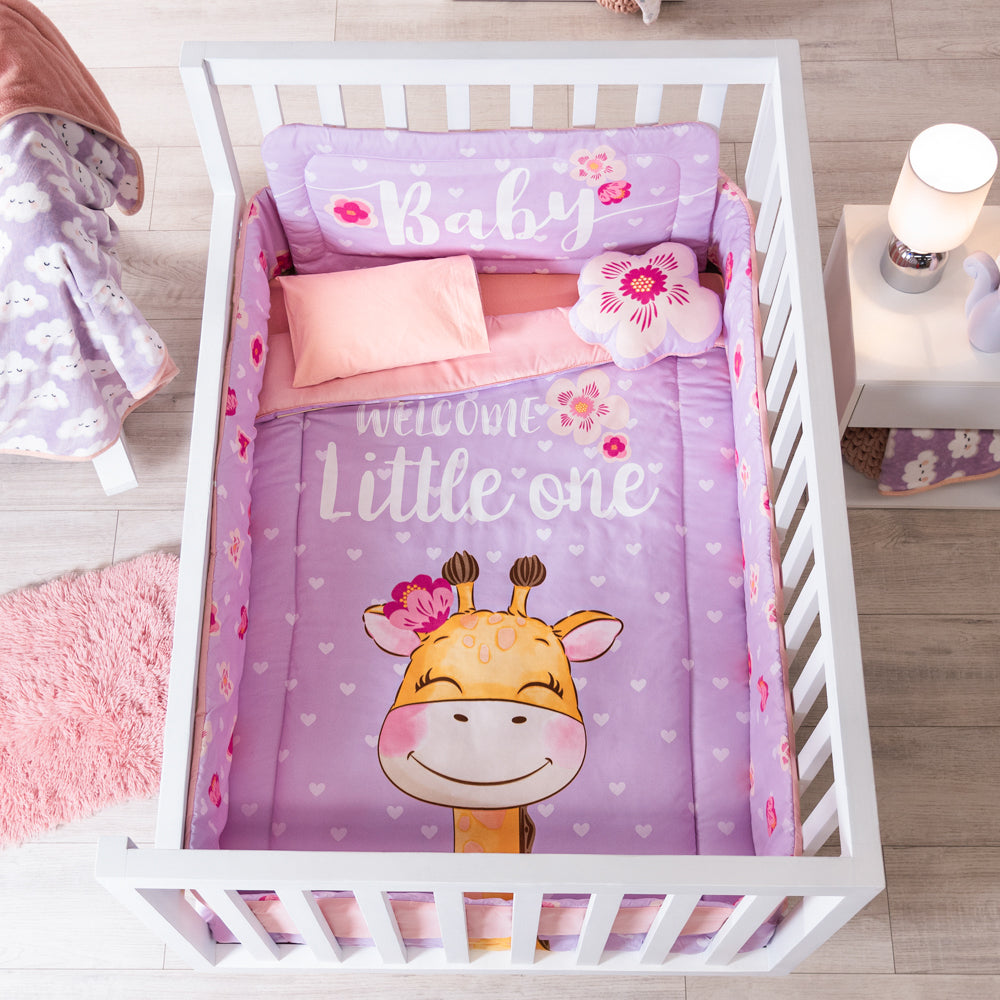 Juego de Cuna Cama Corral Baby Jirafa - Vianney 