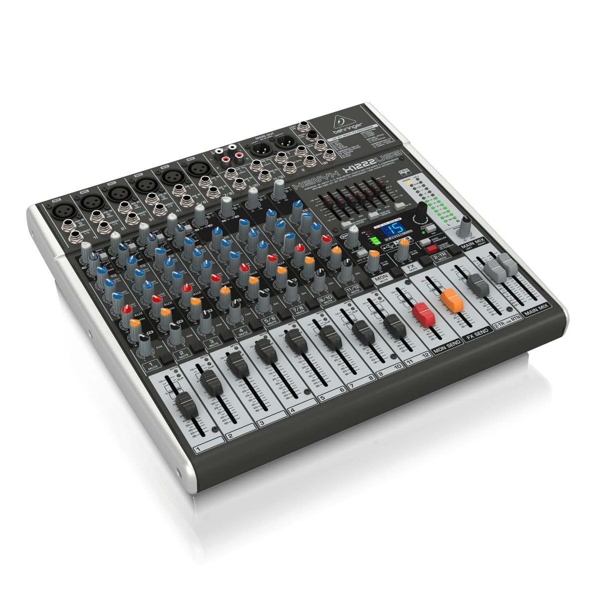 Consola Behringer Xenyx X1222usb De Mezcla 12 Canales efecto.