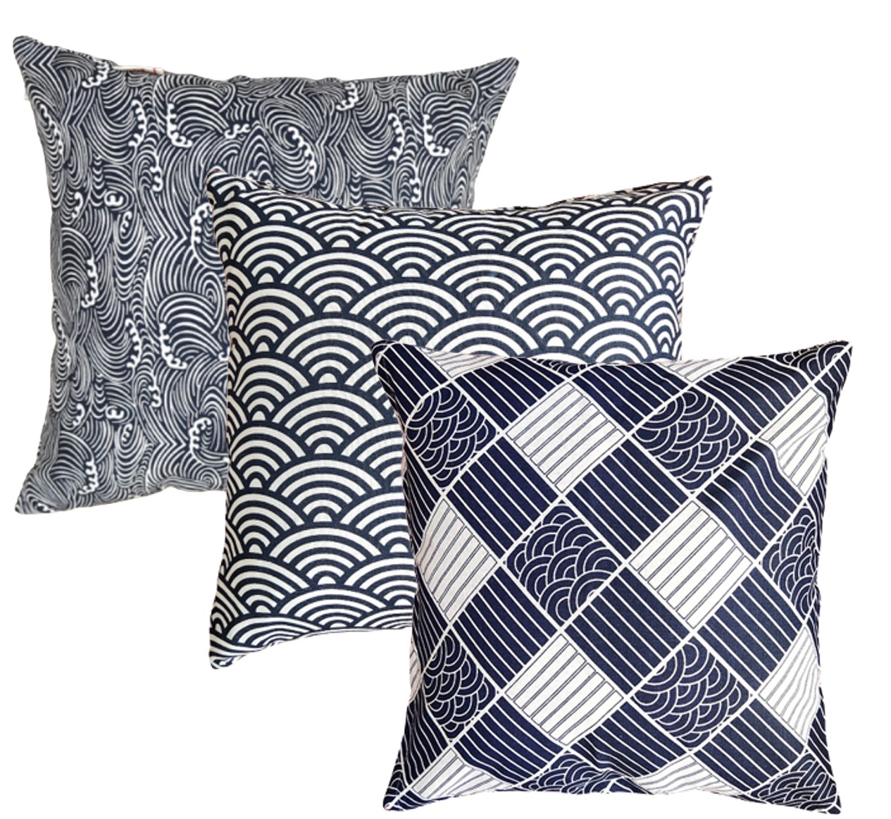 Juego 3 Fundas Cojines Decorativos Algodón Estilo Nórdico