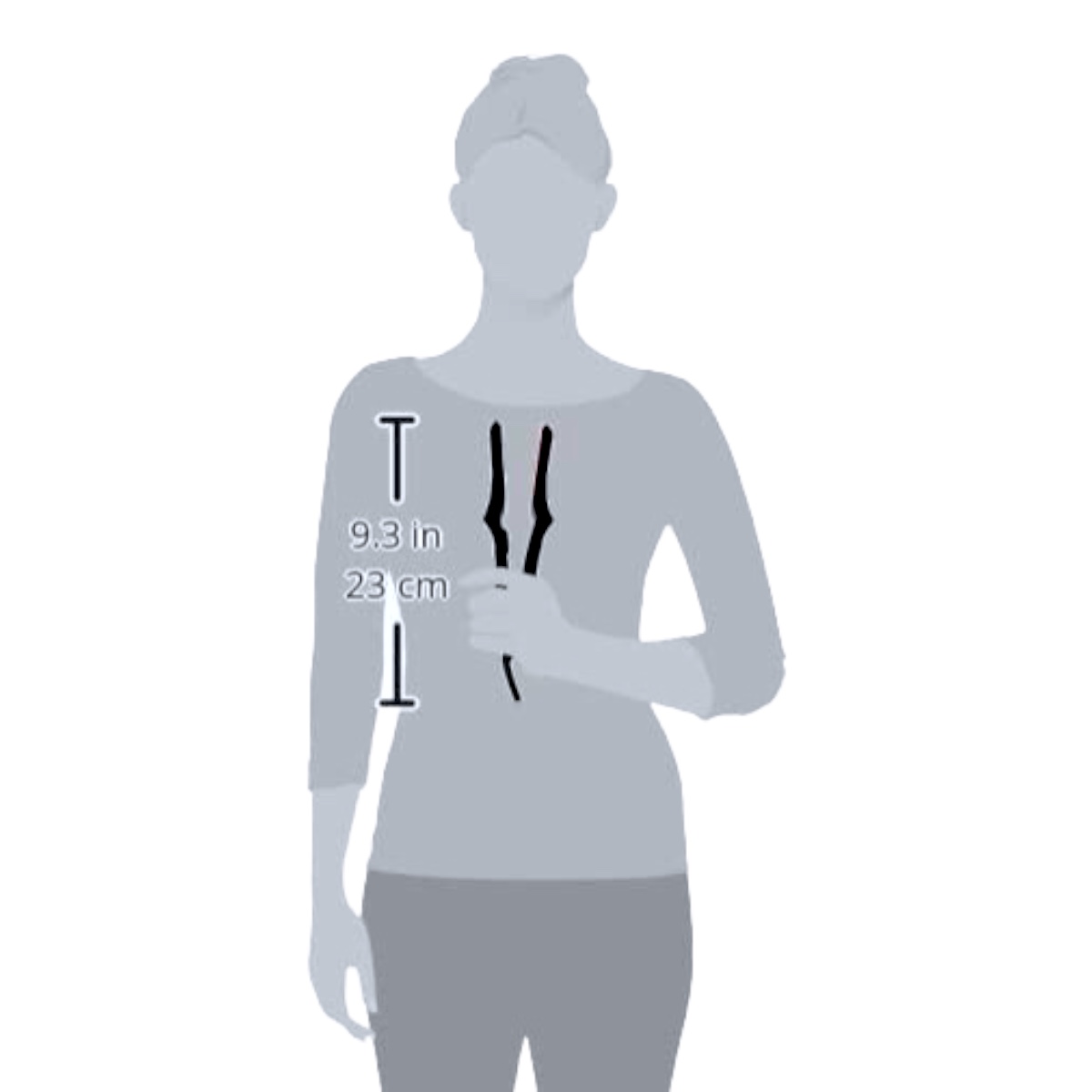 Plancha Croc Infrared Profesional Placas Nanotitanio Negra