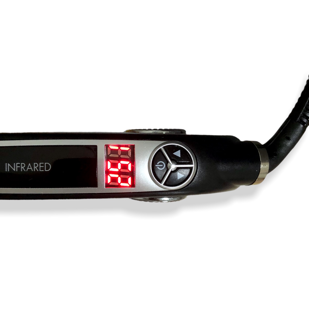 Plancha Croc Infrared Profesional Placas Nanotitanio Negra