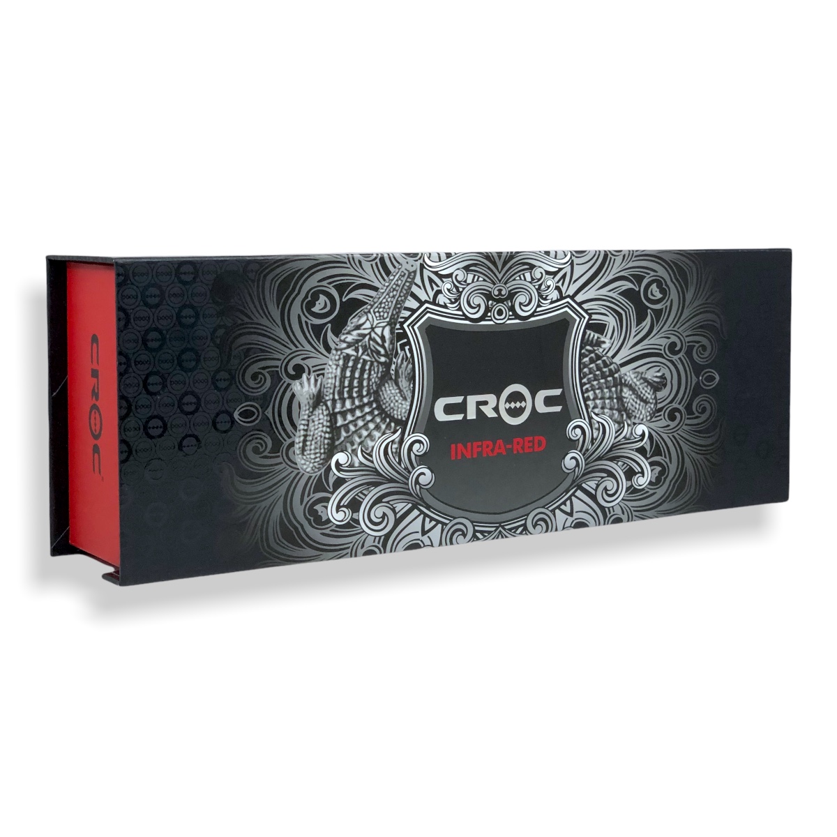 Plancha Croc Infrared Profesional Placas Nanotitanio Negra