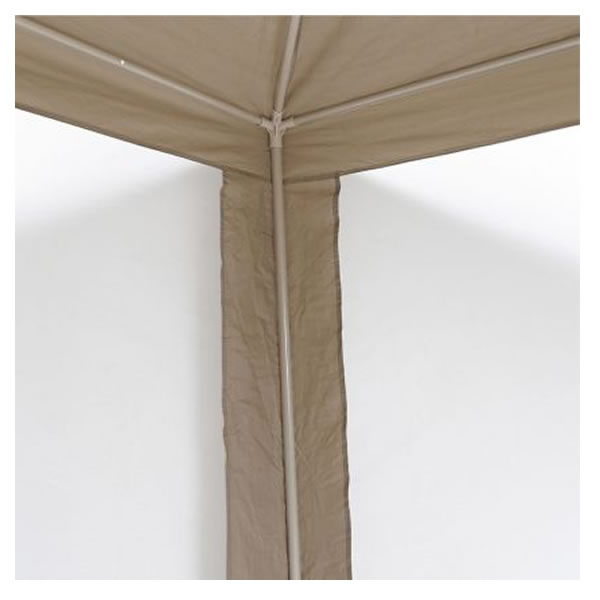 Toldo Comedor De 300 x 300 cm Con Malla Klimber Taupe SMAC