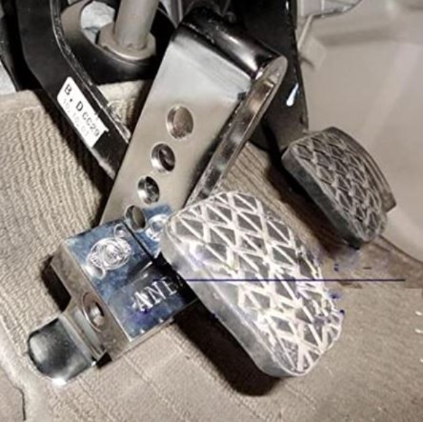 Cerradura Candado Bloqueo Pedal Antirrobo De Acero Seguridad