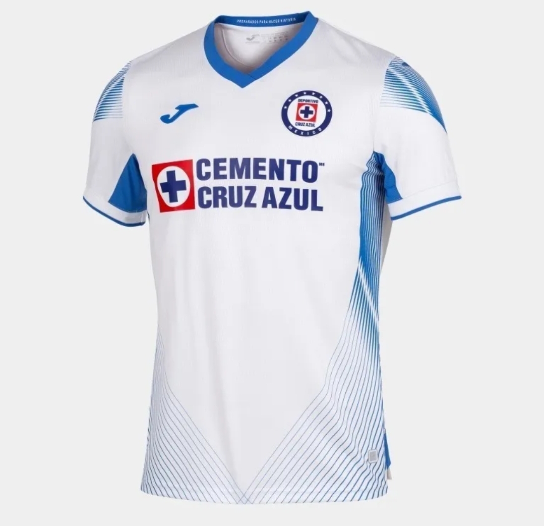 JERSEY CRUZ AZUL VISITA 2021/2022 JOMA
