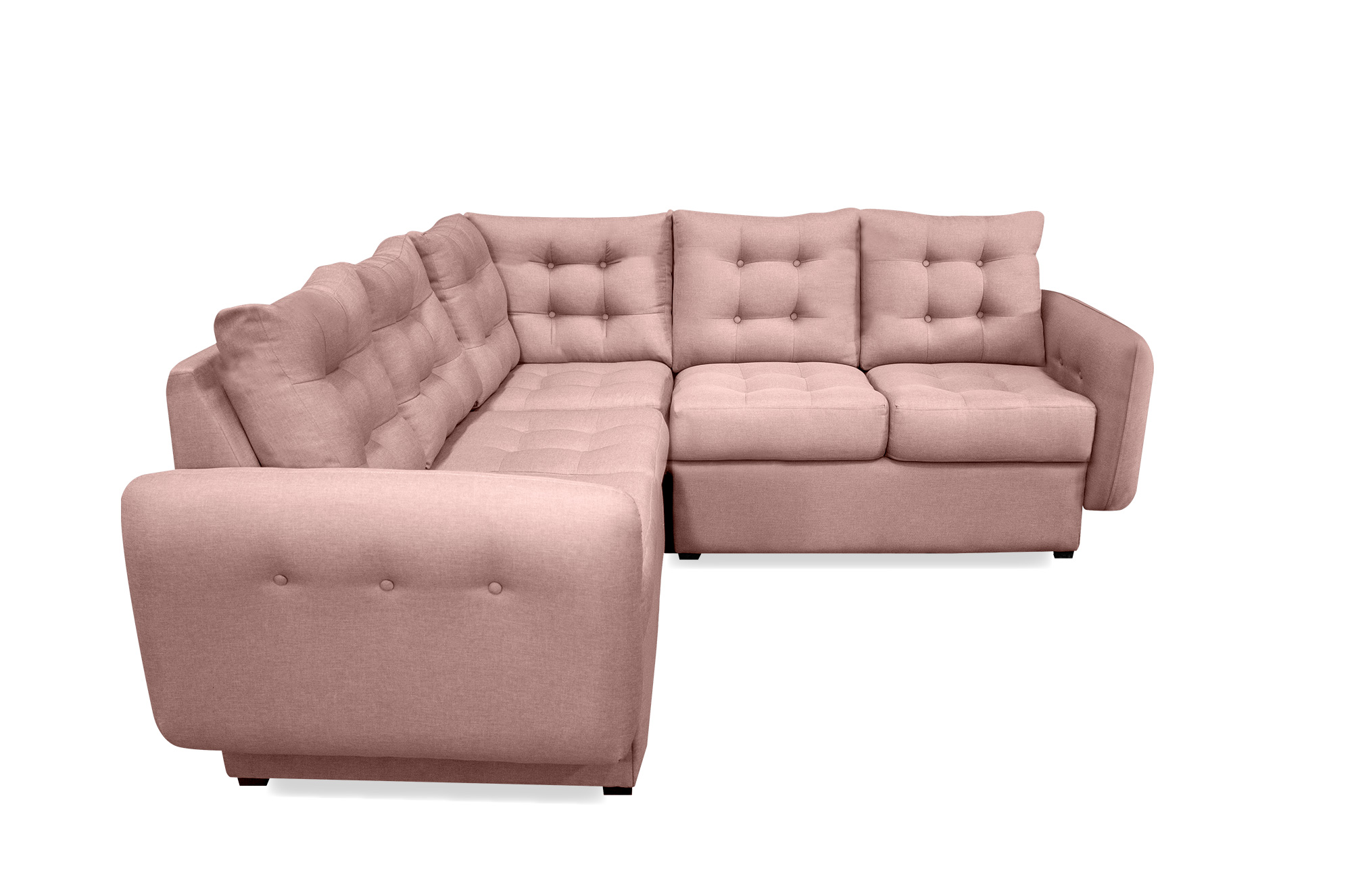 Astori Sala Esquinera Modular 3 Piezas Lino Palo de Rosa. El envío cubre un 80% de Territorio Nacional